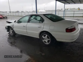 2002 Acura TL w/Navigation with VIN 19UUA56762A024799, listed as a Copart auction lot 44377945 with 0 mi miles and Salvage Title. Bid and sale history available at carsss.com. Image 2.