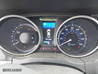 2015 Hyundai Sonata Hybrid Limited with VIN KMHEC4A45FA051854, listed as a IAAI auction lot 41853648 with 160,422 mi miles. Bid and sale history available at carsss.com. Image 7.