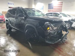 2024 GMC Terrain SLE with VIN 3GKALTEGXRL389530, listed as a Copart auction lot 49180525 with 5,271 mi miles and Salvage Title. Bid and sale history available at carsss.com. Image 4.