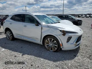 2025 Buick Envision Preferred with VIN LRBFZME49SD005985, listed as a Copart auction lot 50192235 with 555 mi miles and Salvage Title. Bid and sale history available at DreamBid. Image 4.