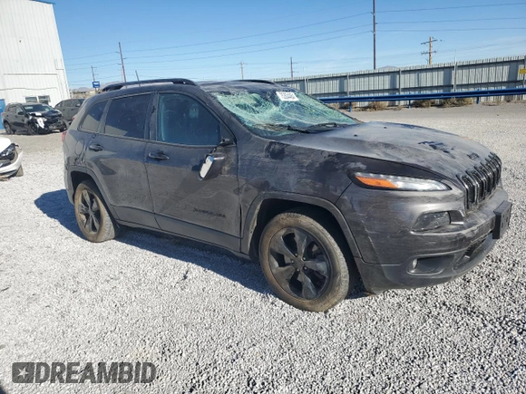 2018 Jeep Cherokee Latitude with VIN 1C4PJLCB2JD556444, listed as a Copart auction lot 75304464 with 75,201 mi miles and Salvage title. Bid and sale history available at DreamBid. Image 4.