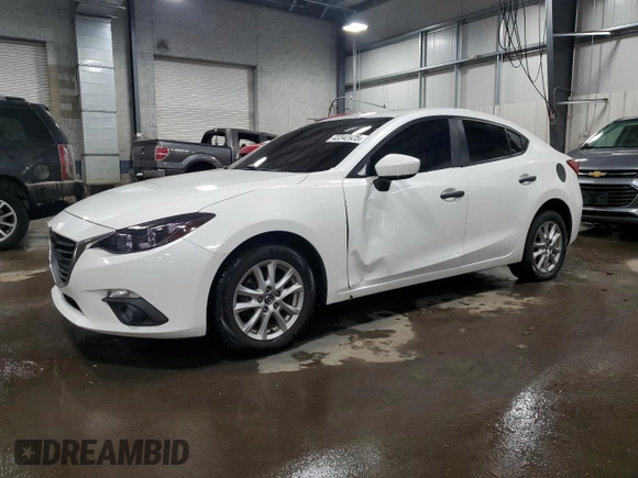 2015 Mazda 3 i Grand Touring with VIN JM1BM1W76F1230944, listed as a Copart auction lot 43342925 with 156,866 mi miles and Salvage Title. Bid and sale history available at DreamBid. Image 1.