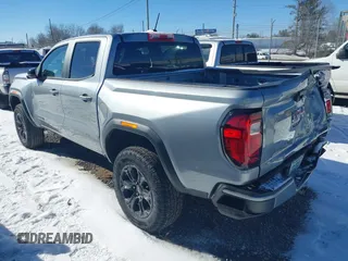 2024 GMC Canyon 2WD Elevation with VIN 1GTP5BEK9R1318857, listed as a IAAI auction lot 41280783 with 107 mi miles. Bid and sale history available at carsss.com. Image 3.