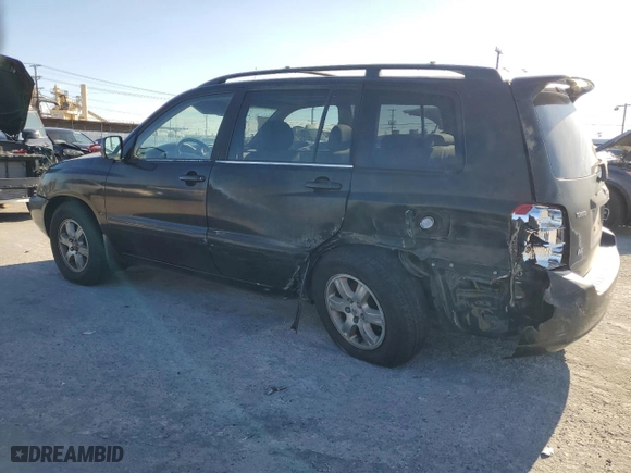 2001 Toyota Highlander with VIN JTEGF21AX10013948, listed as a Copart auction lot 46531415 with 198,072 mi miles and Salvage Title. Bid and sale history available at carsss.com. Image 2.