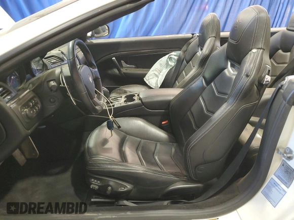 2015 Maserati GranTurismo Sport with VIN ZAM45VMA2F0143684, listed as a Copart auction lot 56464915 with 48,303 mi miles and Salvage title. Bid and sale history available at DreamBid. Image 7.