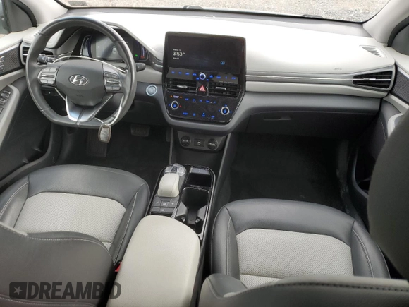2020 Hyundai Ioniq Limited with VIN KMHC85LJ3LU073072, listed as a Copart auction lot 52831165 with 44,364 mi miles and Salvage title. Bid and sale history available at DreamBid. Image 8.