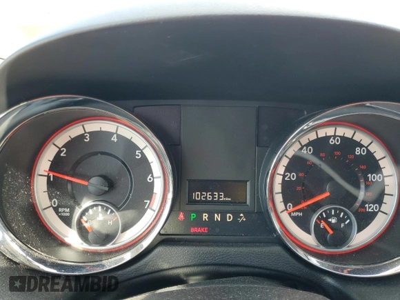 2014 Dodge Grand Caravan SE with VIN 2C4RDGBG2ER341797, listed as a Copart auction lot 49439405 with 102,633 mi miles and Salvage Title. Bid and sale history available at DreamBid. Image 9.