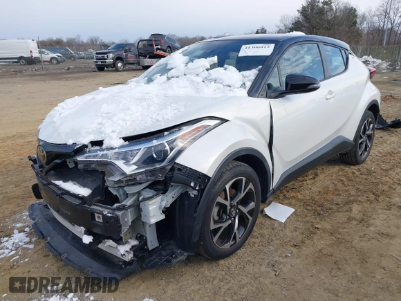 2019 Toyota C-HR XLE with VIN NMTKHMBX9KR075751, listed as a IAAI auction lot 41306015 with 29,078 mi miles. Bid and sale history available at carsss.com. Image 18.