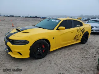 2017 Dodge Charger SRT Hellcat with VIN 2C3CDXL90HH503334, listed as a Copart auction lot 82182304 with 58,389 mi miles and Salvage Title. Bid and sale history available at carsss.com. Image 1.