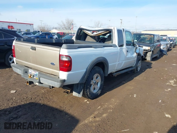 2002 Ford Ranger XL Fleet with VIN 1FTZR45E12PA04318, listed as a IAAI auction lot 41400328 with 281,077 mi miles. Bid and sale history available at carsss.com. Image 4.