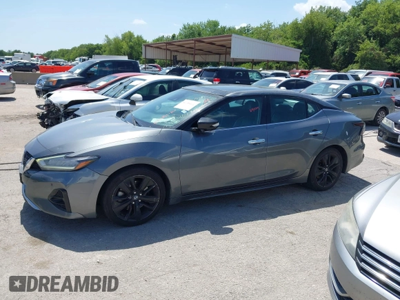 2020 Nissan Maxima SL with VIN 1N4AA6DVXLC373467, listed as a IAAI auction lot 42784055 with 221,014 mi miles and . Bid and sale history available at DreamBid. Image 14.