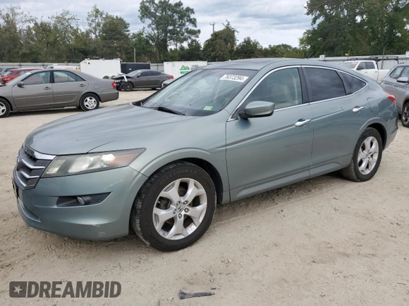2010 Honda Accord Crosstour EX-L with VIN 5J6TF2H59AL015159, listed as a Copart auction lot 76373294 with 204,990 mi miles and Salvage Title. Bid and sale history available at carsss.com. Image 1.