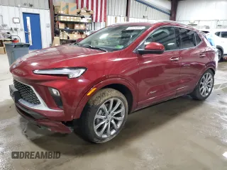 2024 Buick Encore GX Avenir with VIN KL4AMGSL3RB050251, listed as a Copart auction lot 43524885 with 7,752 mi miles and Salvage title. Bid and sale history available at DreamBid. Image 1.
