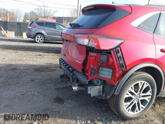 2021 Ford Escape SEL with VIN 1FMCU9H97MUA17834, listed as a IAAI auction lot 41754431 with 47,726 mi miles and . Bid and sale history available at DreamBid. Image 6.
