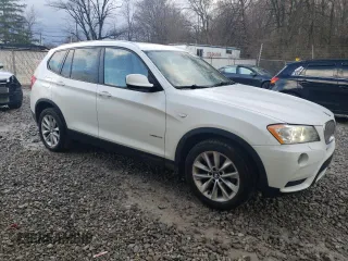 2014 BMW X3 xDrive28i with VIN 5UXWX9C50E0D14502, listed as a Copart auction lot 49828615 with 140,355 mi miles and Clean Title. Bid and sale history available at DreamBid. Image 4.