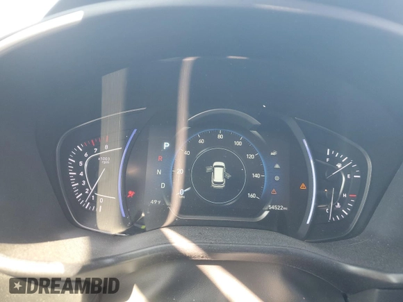 2020 Hyundai Santa Fe SEL with VIN 5NMS3CAD2LH148108, listed as a Copart auction lot 51087885 with 54,522 mi miles and Salvage Title. Bid and sale history available at carsss.com. Image 9.