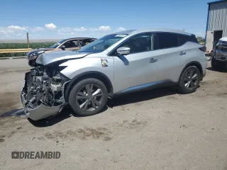 2019 Nissan Murano Platinum z VIN 5N1AZ2MJ8KN142753, wystawiony jako Copart lot #54800365 z przebiegiem 86 700 mil mil oraz Szkoda całkowita • Salvage title. Historia ofert i sprzedaży dostępna na DreamBid. Obrazek 1.