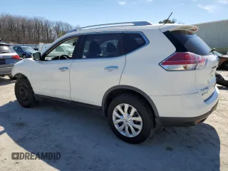 2016 Nissan Rogue SV with VIN JN8AT2MT3GW015826, listed as a Copart auction lot 49307125 with 118,609 mi miles and Salvage Title. Bid and sale history available at carsss.com. Image 2.