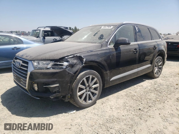 2017 Audi Q7 Premium Plus с VIN WA1LAAF76HD048718, выставлен на аукционе Copart как лот 59647563 с пробегом 94 449 миль миль и Списание • Salvage title. История ставок и продаж доступна на DreamBid. Изображение 1.
