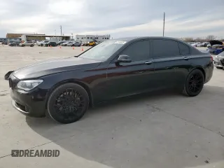 2015 BMW 7 Series 750Li xDrive with VIN WBAYF8C54FD654540, listed as a Copart auction lot 49346035 with 98,336 mi miles and Salvage Title. Bid and sale history available at carsss.com. Image 1.