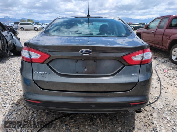 2016 Ford Fusion SE with VIN 3FA6P0H79GR246424, listed as a Copart auction lot 57166155 with 39,270 mi miles and Salvage title. Bid and sale history available at DreamBid. Image 6.