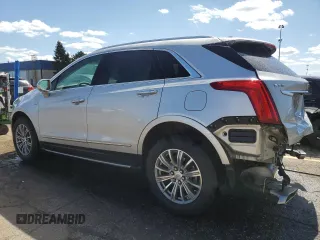 2017 Cadillac XT5 Luxury FWD with VIN 1GYKNBRS7HZ274498, listed as a Copart auction lot 52366135 with 71,824 mi miles and Clean Title. Bid and sale history available at DreamBid. Image 2.