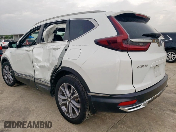 2020 Honda CR-V Touring with VIN 7FART6H97LE022298, listed as a Copart auction lot 63292795 with 57,141 mi miles and Salvage title. Bid and sale history available at DreamBid. Image 2.