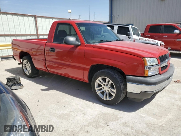 2005 Chevrolet Silverado 1500 Work Truck z VIN 1GCEC14X35Z186727, wystawiony jako Copart lot #49277275 z przebiegiem 141 441 mil mil oraz Czysty tytuł • Clean title. Historia ofert i sprzedaży dostępna na DreamBid. Obrazek 4.
