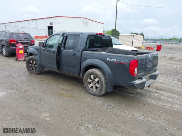 2011 Nissan Frontier PRO-4X with VIN 1N6AD0EV0BC442076, listed as a IAAI auction lot 41982227 with 345,538 mi miles. Bid and sale history available at carsss.com. Image 3.