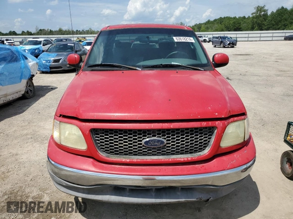 2003 Ford F-150 XLT with VIN 1FTRW07623KC62353, listed as a Copart auction lot 63618214 with 267,360 mi miles and Clean Title. Bid and sale history available at carsss.com. Image 5.