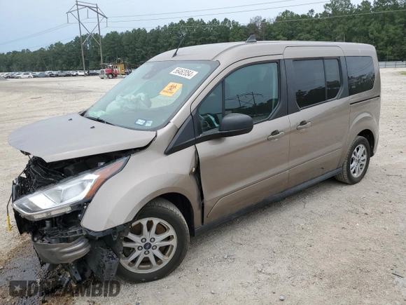 2020 Ford Transit Connect XLT z VIN NM0GE9F25L1449991, wystawiony jako Copart lot #56462054 z przebiegiem 72 609 mil mil oraz Szkoda całkowita • Salvage title. Historia ofert i sprzedaży dostępna na DreamBid. Obrazek 1.