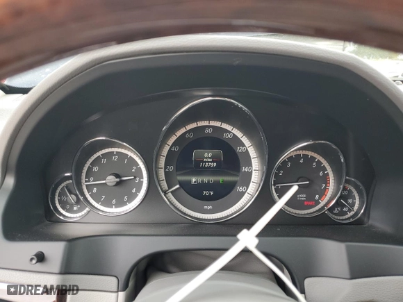 2013 Mercedes-Benz E-Class E 350 with VIN WDDKK5KF0DF215128, listed as a Copart auction lot 46256565 with 113,759 mi miles and Salvage Title. Bid and sale history available at carsss.com. Image 9.
