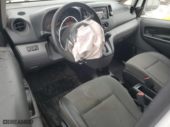 2017 Nissan NV200 Compact Cargo S with VIN 3N6CM0KN6HK695533, listed as a Copart auction lot 43980395 with 128,087 mi miles and Salvage Title. Bid and sale history available at carsss.com. Image 8.
