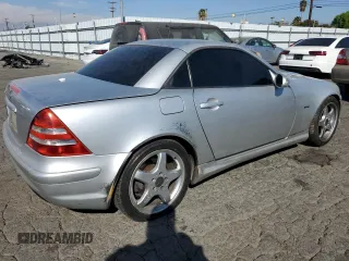 2004 Mercedes-Benz SLK-Class with VIN WDBKK65FX4F300567, listed as a Copart auction lot 78732534 with 168,685 mi miles and Clean Title. Bid and sale history available at carsss.com. Image 3.