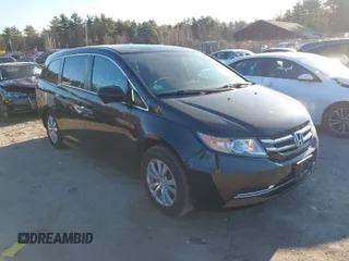 2017 Honda Odyssey SE with VIN 5FNRL5H32HB020340, listed as a IAAI auction lot 41884146 with 45,822 mi miles and . Bid and sale history available at carsss.com. Image 1.