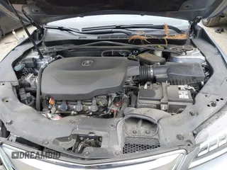 2015 Acura TLX V6 Tech with VIN 19UUB3F58FA005919, listed as a IAAI auction lot 41245647 with 110,505 mi miles. Bid and sale history available at carsss.com. Image 10.