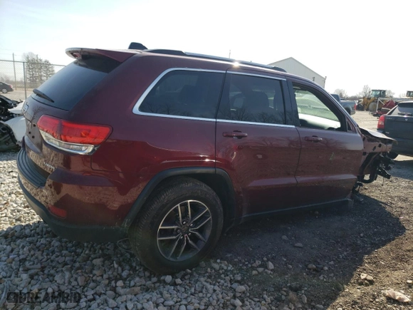 2019 Jeep Grand Cherokee Laredo E with VIN 1C4RJFAG5KC791761, listed as a Copart auction lot 48319065 with 48,187 mi miles and Salvage Title. Bid and sale history available at carsss.com. Image 3.