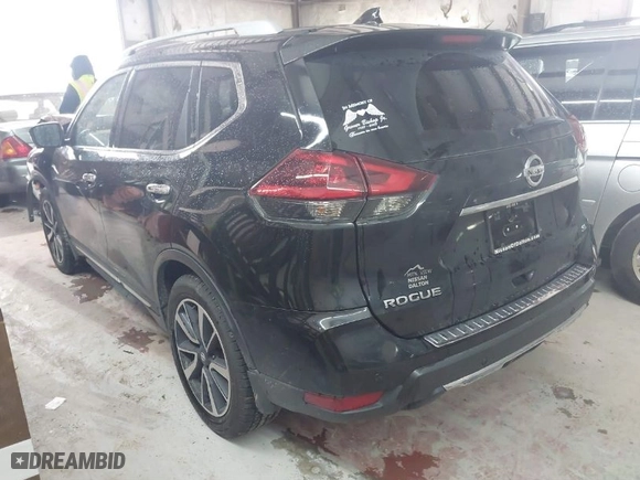 2020 Nissan Rogue S with VIN 5N1AT2MT3LC759347, listed as a IAAI auction lot 41757698 with 52,966 mi miles. Bid and sale history available at carsss.com. Image 3.