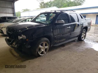 2012 Chevrolet Avalanche LT with VIN 3GNMCFE02CG136433, listed as a Copart auction lot 54833865 with 89,194 mi miles and Salvage title. Bid and sale history available at DreamBid. Image 1.