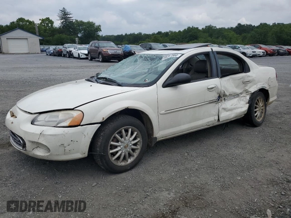 2002 Chrysler Sebring Touring with VIN 1C3EL56R42N346028, listed as a Copart auction lot 65267564 with 97,219 mi miles and Salvage title. Bid and sale history available at DreamBid. Image 1.
