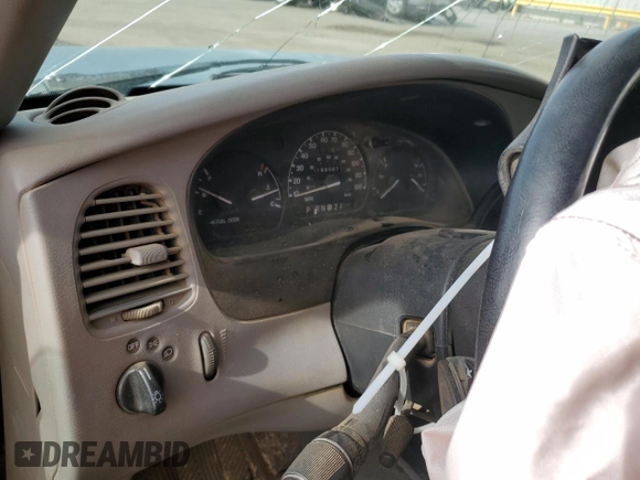 1998 Ford Ranger XL with VIN 1FTYR10C6WUC52233, listed as a Copart auction lot 56231925 with 198,687 mi miles and Salvage title. Bid and sale history available at DreamBid. Image 9.