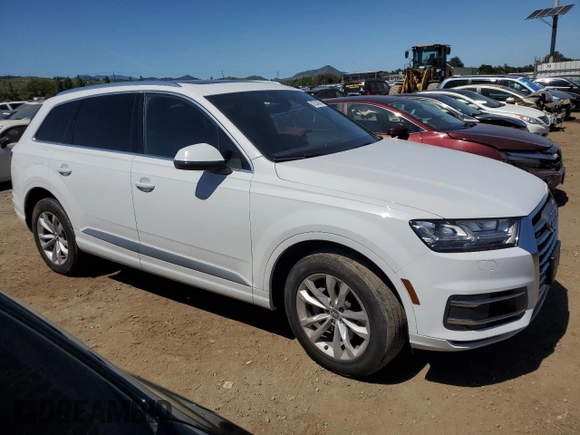 2018 Audi Q7 Premium Plus with VIN WA1LAAF77JD044442, listed as a Copart auction lot 52524565 with 88,041 mi miles and Salvage title. Bid and sale history available at DreamBid. Image 4.