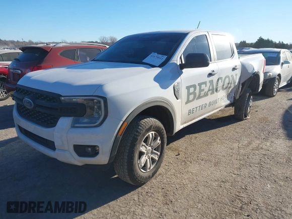 2024 Ford Ranger XL with VIN 1FTER4BH7RLE27371, listed as a IAAI auction lot 41674611 with 17,766 mi miles. Bid and sale history available at carsss.com. Image 17.