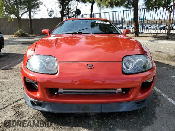 1995 Toyota Supra с VIN JZA800030605, выставлен на аукционе Copart как лот 82335644 с пробегом 154 190 миль миль и Списание • Salvage title. История ставок и продаж доступна на DreamBid. Изображение 5.