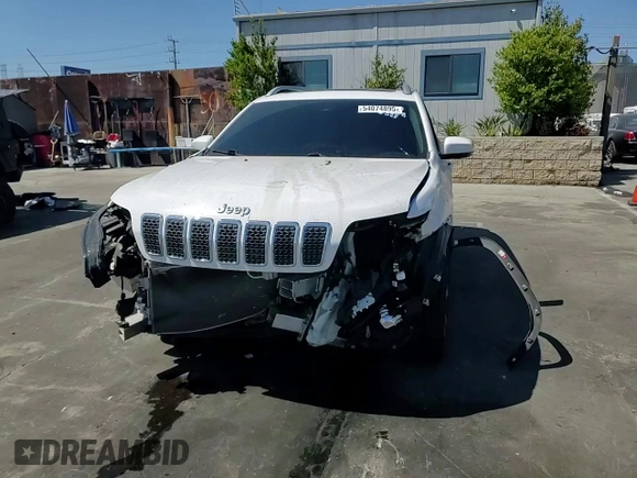 2021 Jeep Cherokee Limited with VIN 1C4PJLDX9MD187290, listed as a Copart auction lot 54074895 with 63,642 mi miles and Salvage title. Bid and sale history available at DreamBid. Image 15.