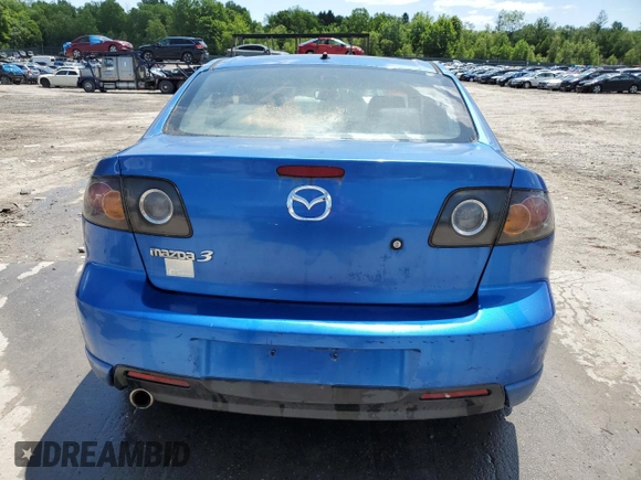 2004 Mazda 3 s with VIN JM1BK323641212218, listed as a Copart auction lot 75604434 with Not Provided miles and Salvage Title. Bid and sale history available at DreamBid. Image 6.