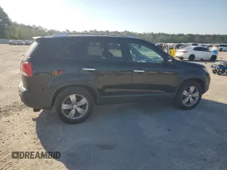 2013 Kia Sorento EX with VIN 5XYKU4A68DG409578, listed as a Copart auction lot 54976585 with 158,945 mi miles and Clean Title. Bid and sale history available at carsss.com. Image 3.