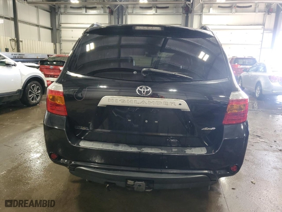 2010 Toyota Highlander SE with VIN 5TDJK3EH7AS037706, listed as a Copart auction lot 45702795 with 239,331 mi miles and Salvage Title. Bid and sale history available at carsss.com. Image 6.