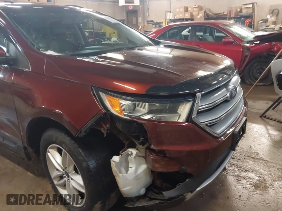 2015 Ford Edge SEL with VIN 2FMTK4J94FBB32919, listed as a IAAI auction lot 41929526 with 78,213 mi miles. Bid and sale history available at carsss.com. Image 6.