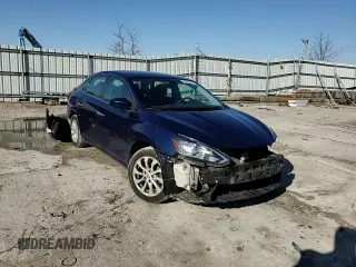 2018 Nissan Sentra SV with VIN 3N1AB7AP9JY205801, listed as a Copart auction lot 43944675 with 64,254 mi miles and Salvage Title. Bid and sale history available at carsss.com. Image 11.